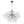 Modern Clear Glass Cluster Bubble Chandelier