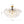 Modern Semi Flush Cluster Bubble Chandelier