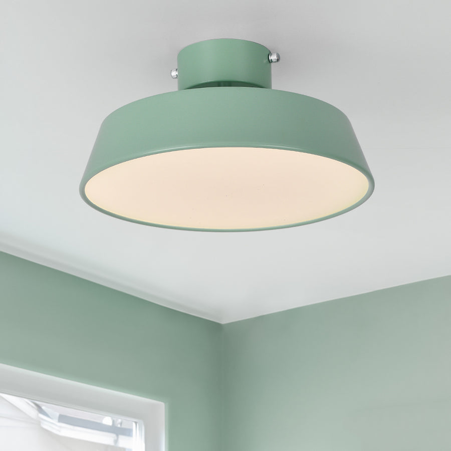 Scandinavian Semi Flush LED Ceiling Light