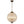 Unique 3-Light Luxury Crystal Accents Globe Pendant