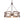 Load image into Gallery viewer, Chandelieria-3-Light Rustic Wood Drum Pendant Chandelier-Chandelier-3 Bulbs-
