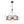 Chandelieria-3-Light Rustic Wood Drum Pendant Chandelier-Chandelier-6 Bulbs-