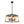 Chandelieria-4-Light Farmhouse Chandelier Cage Light-Chandelier-Brown-