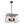 Chandelieria-4-Light Farmhouse Chandelier Cage Light-Chandelier-Gray-