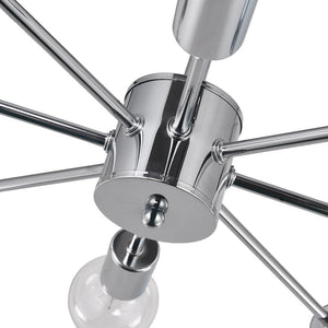 Chandelieria-8-Light Modern Semi Flush Sputnik Ceiling Light-Semi Flush-Default Title-
