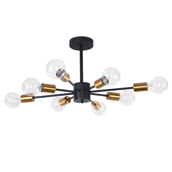 Chandelieria-8-Light Modern Sputnik Chandelier Lighting-Chandelier-Default Title-