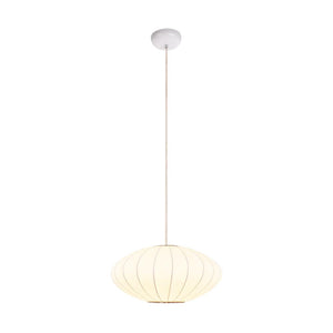Chandelieria-Contemporary Bubble Silk Pendant Lamp-Pendant-Saucer-