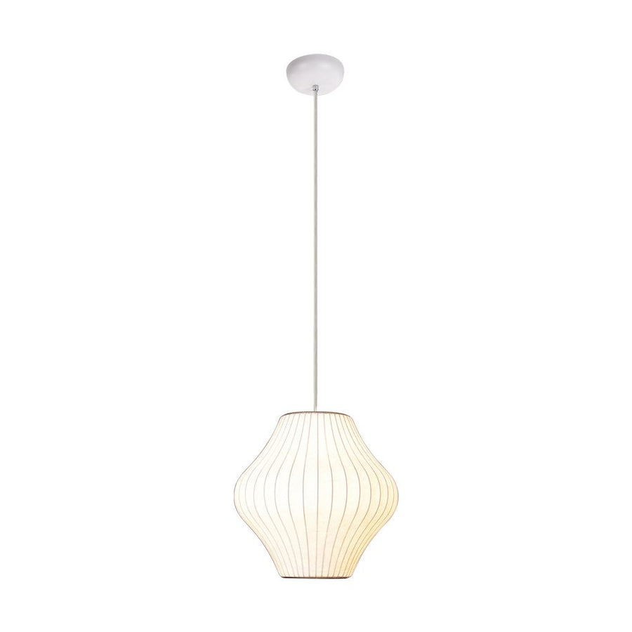 Chandelieria-Contemporary Bubble Silk Pendant Lamp-Pendant-Pear-