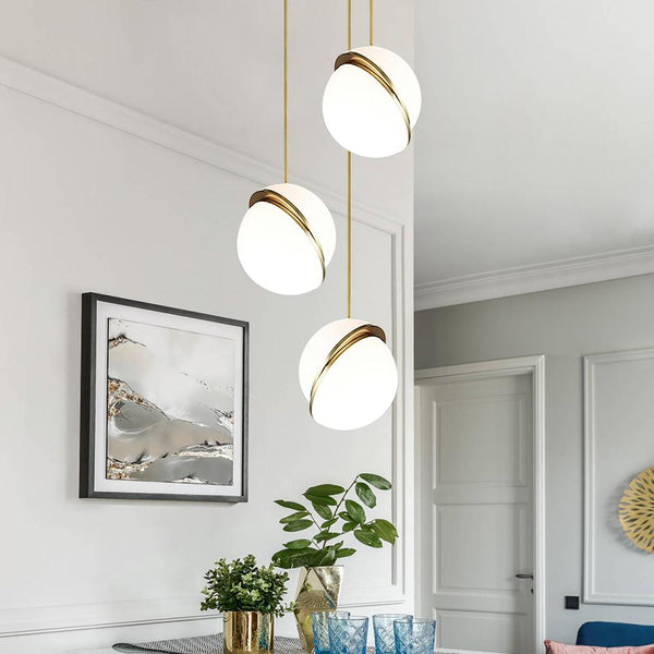 Chandelieria-Decorative Sphere Modern Glass Pendant Light-Pendants-Default Title-