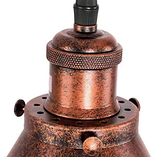 Chandelieria-Farmhouse Retro Antique Copper Pendant Light-Pendant-Default Title-