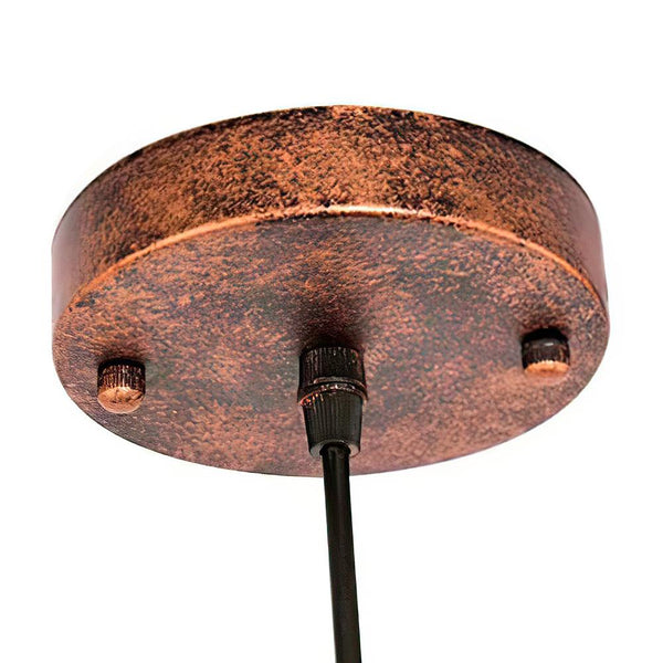 Chandelieria-Farmhouse Retro Antique Copper Pendant Light-Pendant-Default Title-