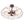Load image into Gallery viewer, Chandelieria-Farmhouse Vintage Semi Flush Mount Ceiling Light-Ceiling Light-Rusty-
