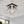 Chandelieria-Metal Modern Farmhouse Flush Mount Ceiling Light-Flush Mount-Gray-