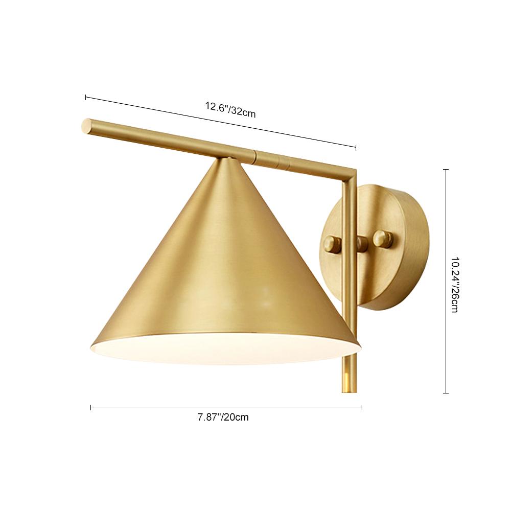 Mid-Century Modern Armed Wall Sconce | Chandelierias, Wall Sconce, Mid ...