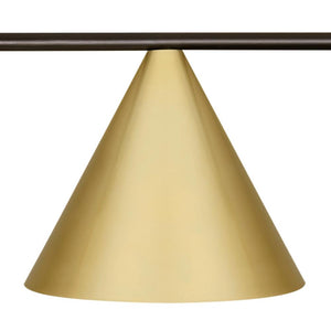 Chandelieria-Mid-Century Modern Glass Globe Cone Chandelier-Chandelier-Default Title-