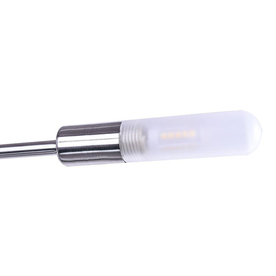 Chandelieria-Mid-Century Sputnik Semi Flush Chandelier-Semi Flush-Brass-6 Bulbs