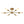Chandelieria-Mid-Century Sputnik Semi Flush Chandelier-Semi Flush-Brass-6 Bulbs
