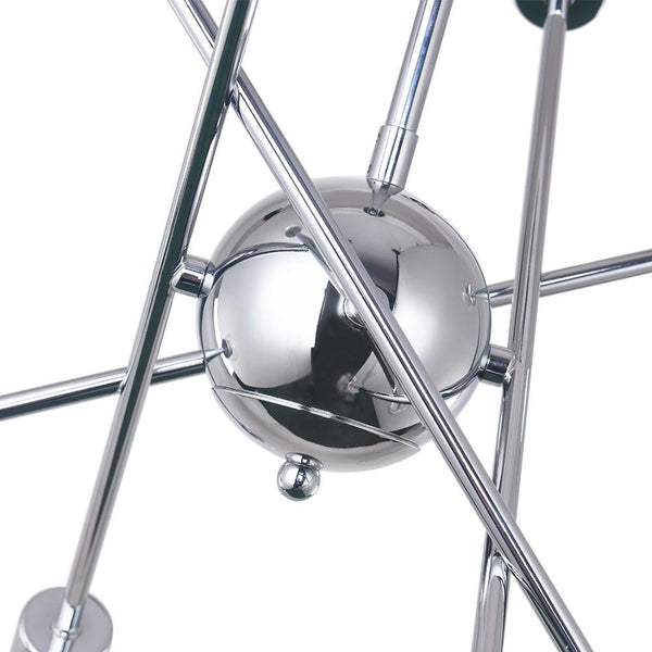 Chandelieria-Modern 6-Light Chrome Sputnik Chandelier-Chandelier-6 bulbs-