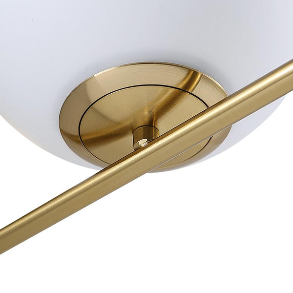 Chandelieria-Modern Brass 1-light Globe Wall Sconce-Wall Light-Default Title-