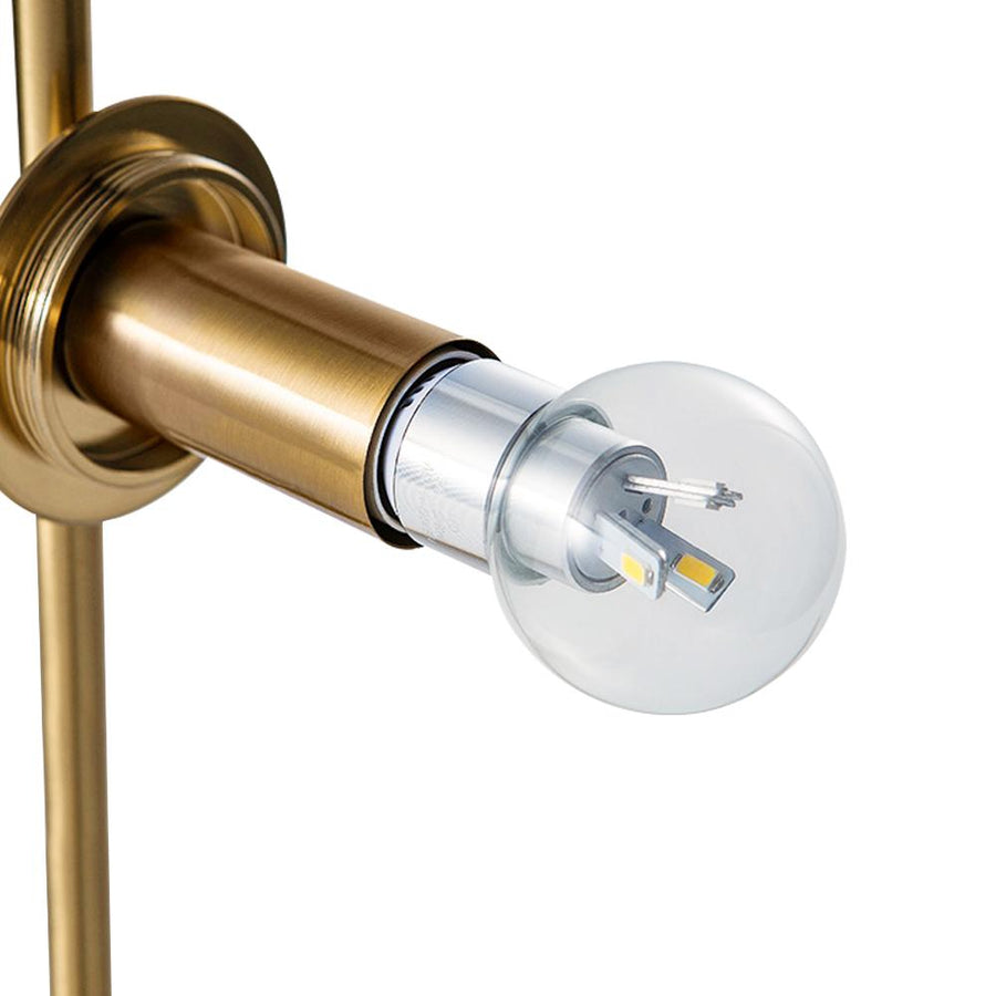 Chandelieria-Modern Brass 1-light Globe Wall Sconce-Wall Light-Default Title-