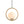 Chandelieria-Modern Brass Hanging Globe Pendant Light-Pendant-S-Circle