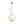 Chandelieria-Modern Brass Hanging Globe Pendant Light-Pendant-S-Circle