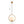 Chandelieria-Modern Brass Hanging Globe Pendant Light-Pendant-S-Circle