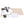 Chandelieria-Modern Farmhouse 3-Light Wooden Bead Chandelier-Chandelier-Default Title-