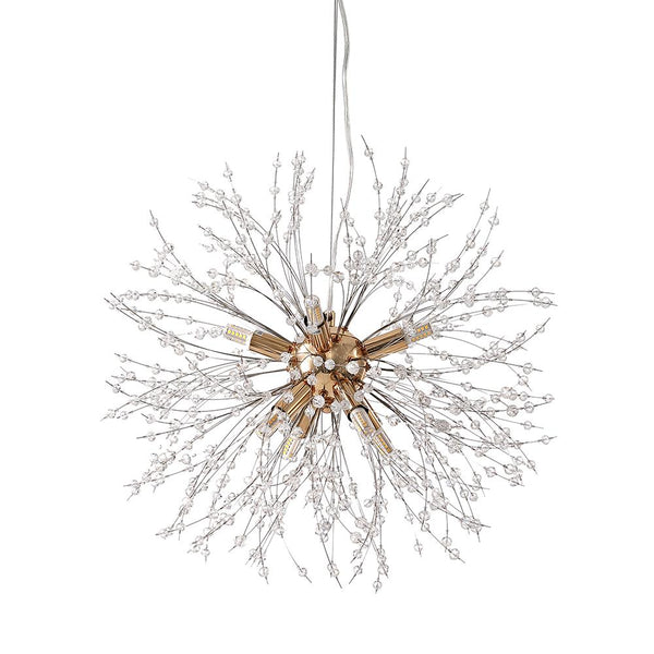 Chandelieria-Modern Firework Crystal Chandelier-Chandelier-Brass-