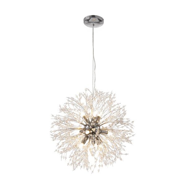 Chandelieria-Modern Firework Crystal Chandelier-Chandelier-Chrome-12 Bulbs