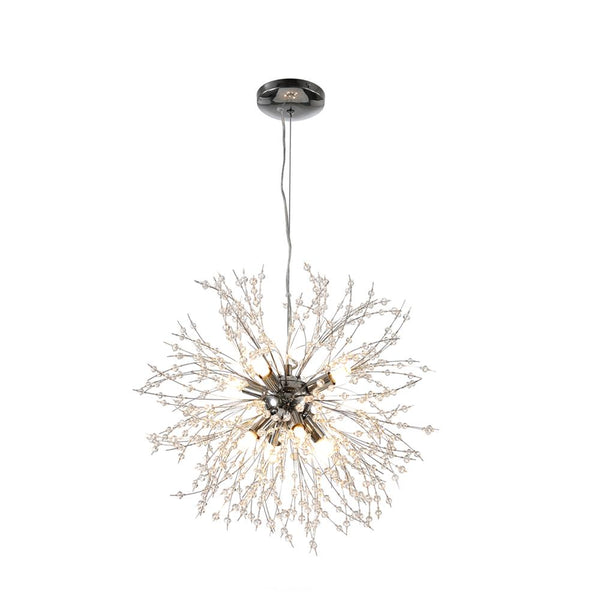 Chandelieria-Modern Firework Crystal Chandelier-Chandelier-Chrome-8 Bulbs