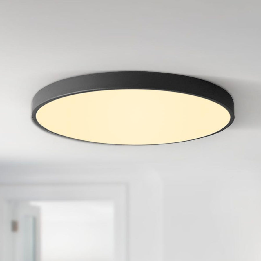 Chandelieria-Modern Flush Mount LED Ceiling Light-Flush Mount-Black-11"