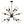 Load image into Gallery viewer, Chandelieria-Modern Linear Black Sputnik Chandelier-Chandelier-Black-18 Bulbs
