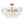Chandelieria-Modern Semi Flush Cluster Bubble Chandelier-Chandelier-White-