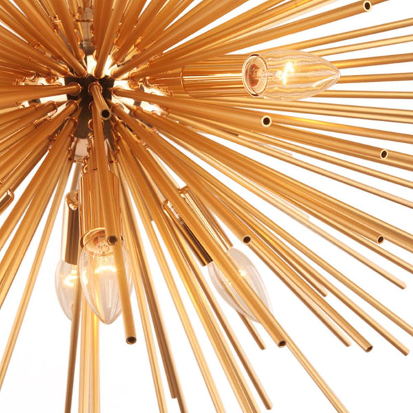 Chandelieria-Modern Sputnik Sphere Sunburst Chandelier-Chandelier-8 Bulbs-