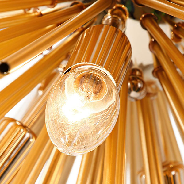 Chandelieria-Modern Sputnik Sphere Sunburst Chandelier-Chandelier-8 Bulbs-