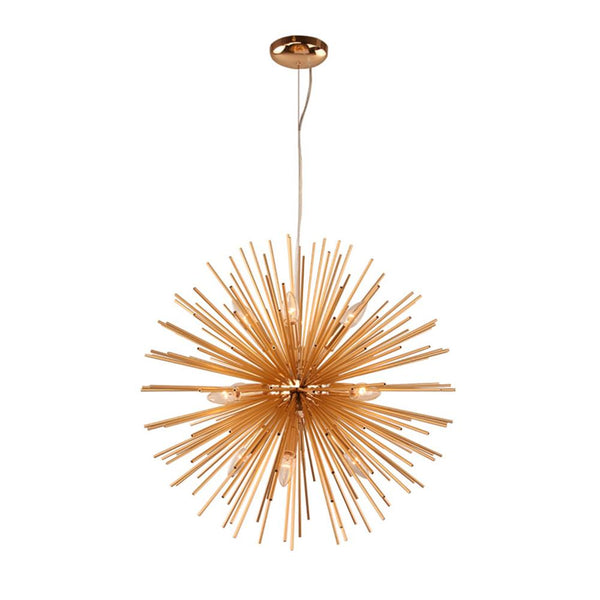 Chandelieria-Modern Sputnik Sphere Sunburst Chandelier-Chandelier-8 Bulbs-