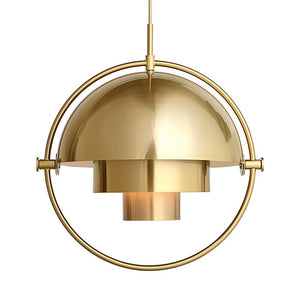 Chandelieria-Multi-Lite Shape-Changing Modern Pendant Lighting-Pendant-Gold-