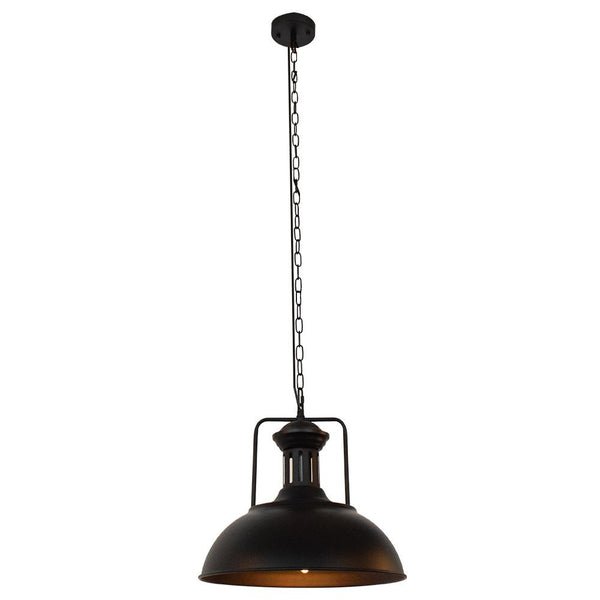 Chandelieria-Rustic Metal Hanging Pendant Light-Pendant-Rusty-