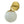 Load image into Gallery viewer, Chandelierias-1-Light Dewdrop Glass Globe Brass Modern Vanity Light-Wall Light-Brass ( Pre-order)-
