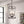 Chandelierias-3-Light Black Rustic Drum Pendant Chandelier-Chandelier--