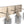 Chandelierias-3-Light Brushed Nickel Vanity Light-Wall Light-Black-