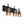 Chandelierias-3-Light Brushed Nickel Vanity Light-Wall Light-Black-