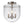 Chandelierias-3-Light Modern Clear Bell Glass Shade Semi-flush Mount-Semi Flush-Nickel-