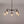 Chandelierias-5-Light Blown Glass Modern Globe Chandelier-Chandelier-Black-
