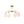 Chandelierias-6-Light Contemporary Frosted Milky Glass Sphere Chandelier-Chandeliers-Brass-6 Bulbs