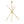 Chandelierias-6-Light Frosted Olive-Shaped Glass Sputnik Chandelier-Chandeliers-Black-