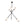 Chandelierias-6-Light Frosted Olive-Shaped Glass Sputnik Chandelier-Chandeliers-Black-