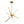Load image into Gallery viewer, Chandelierias-6-Light Sputnik Linear LED Chandelier-Chandeliers-Gold-

