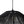 Chandelierias-Bohemian 1-Light Hat Pendant with Hemp Rope Accents-Pendant-Black-1 Bulb